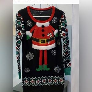 Christmas sweater dress/ tunic